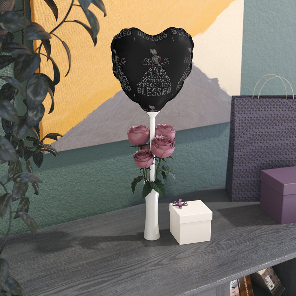Balloons (Round and Heart-shaped), 6"