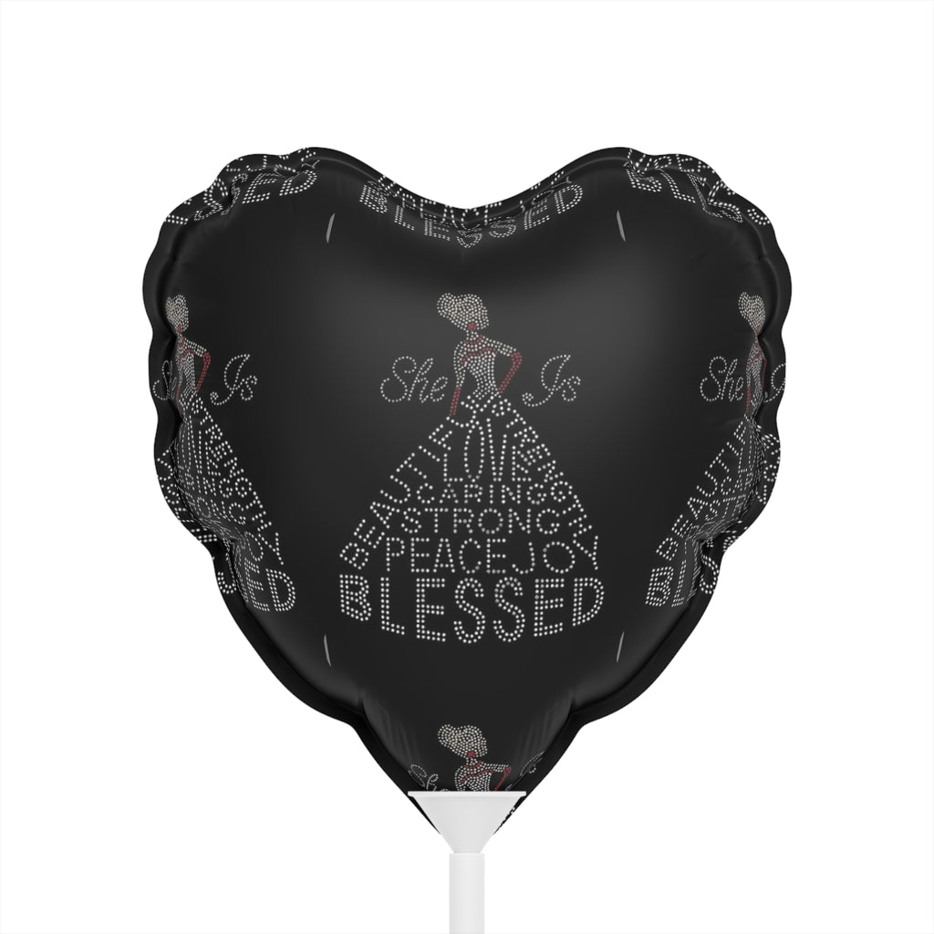 Balloons (Round and Heart-shaped), 6"