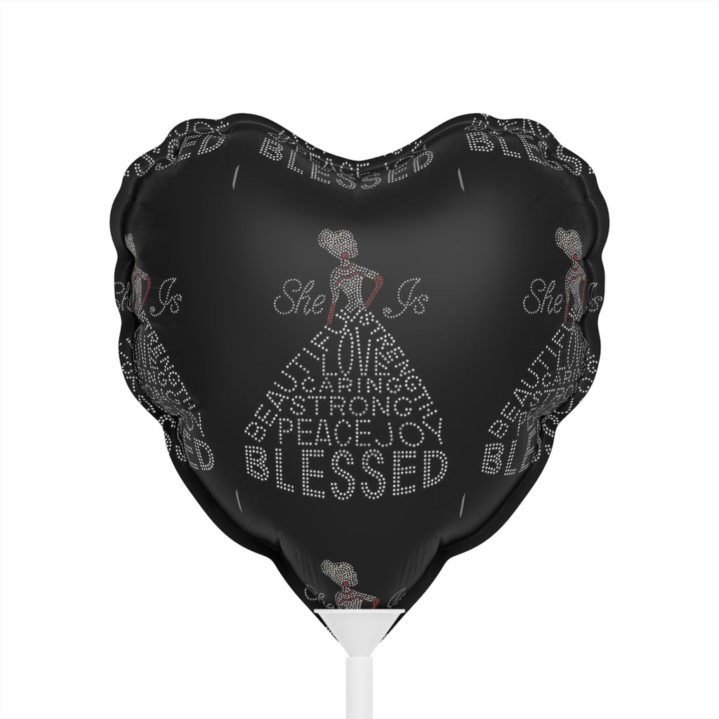 Balloons (Round and Heart-shaped), 6"