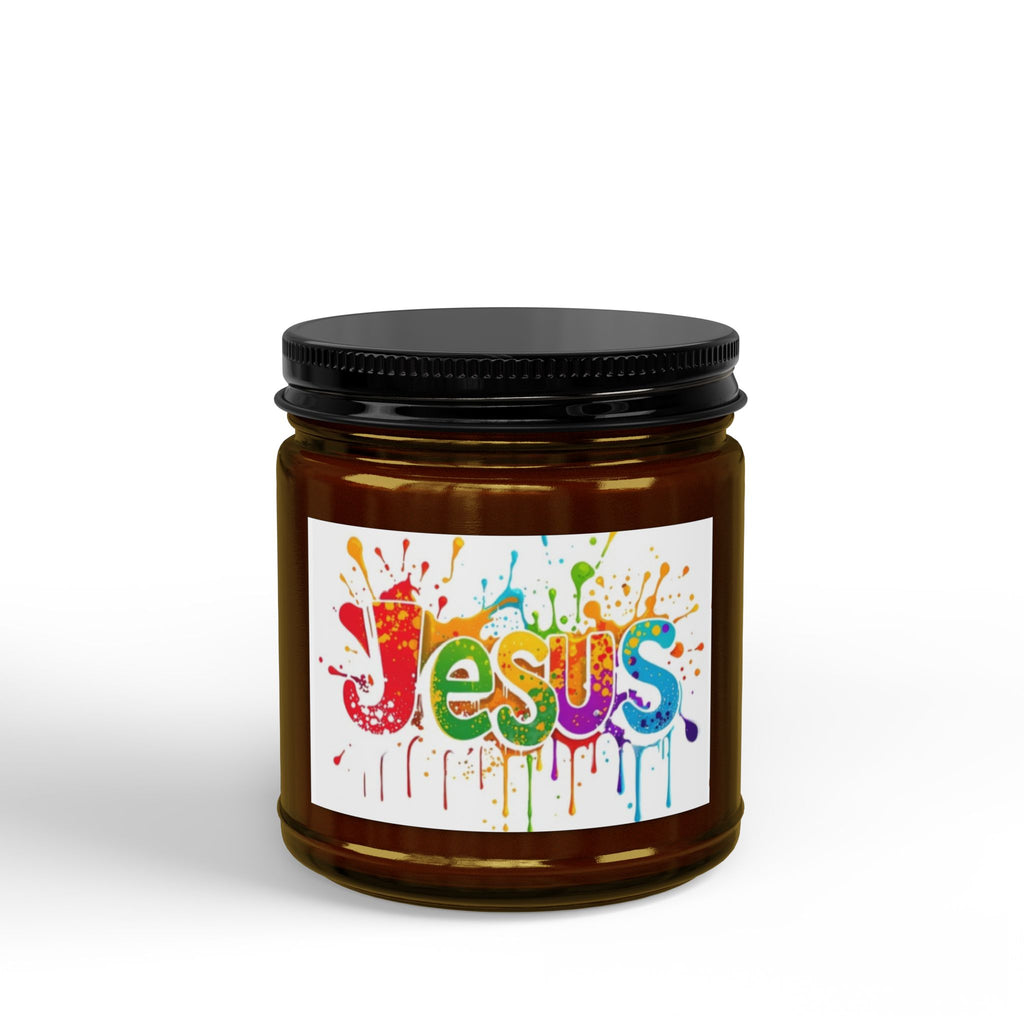 Scented Soy Candles with Black Lid, (4 and 9oz)